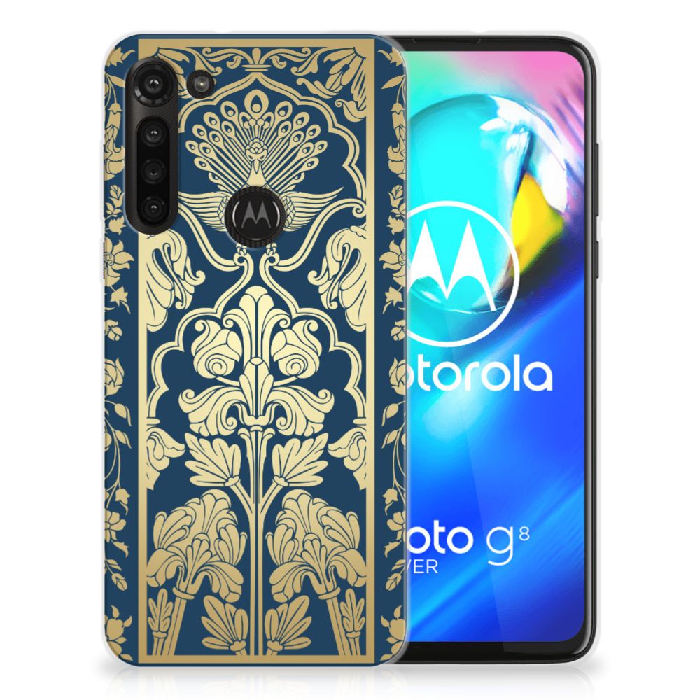 Motorola Moto G8 Power TPU Case Beige Flowers B2C Telecom
