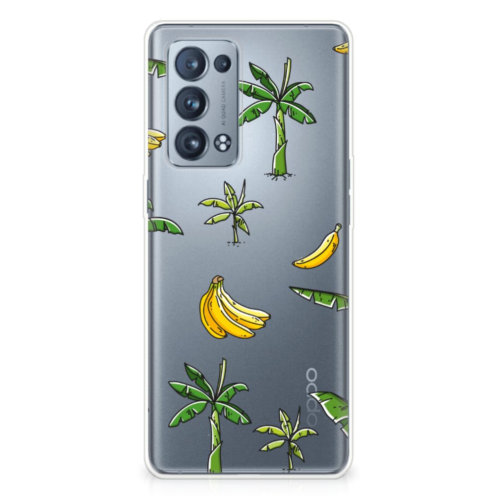 OPPO Reno 6 Pro Plus 5G TPU Case Banana Tree