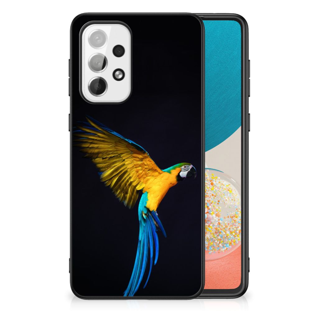 Samsung Galaxy A73 Dierenprint Telefoonhoesje Papegaai B2C Telecom