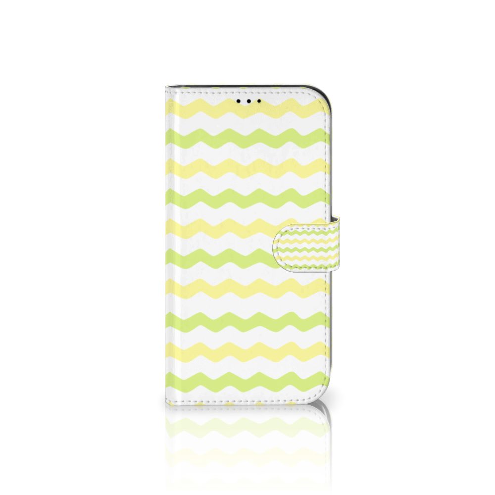 iPhone 13 Pro Max Telefoon Hoesje Waves Yellow