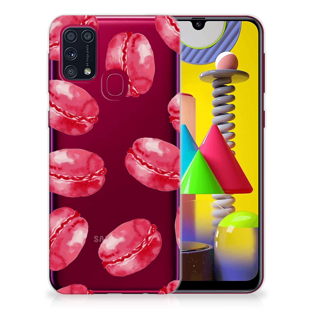 Samsung Galaxy M31 Siliconen Case Pink Macarons B2C Telecom