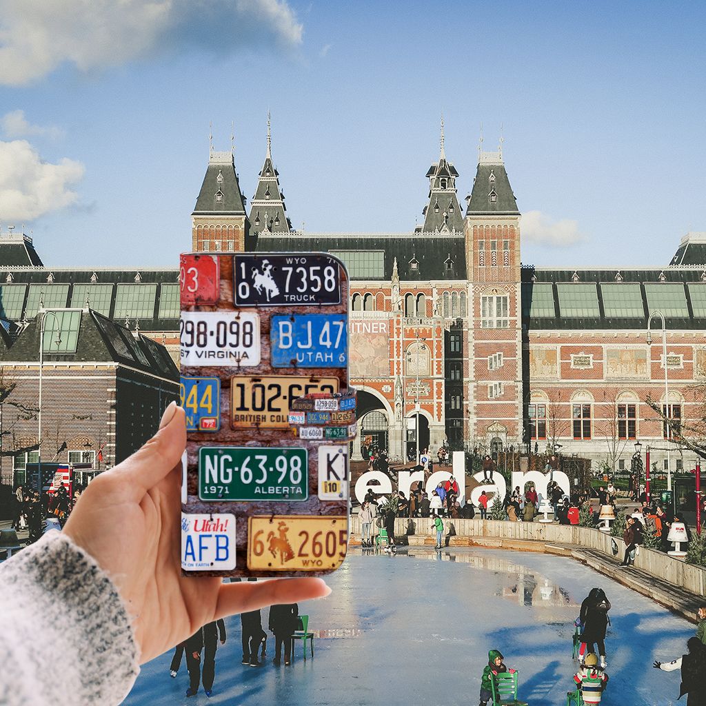 iPhone 13 Pro Max Telefoonhoesje met foto Kentekenplaten