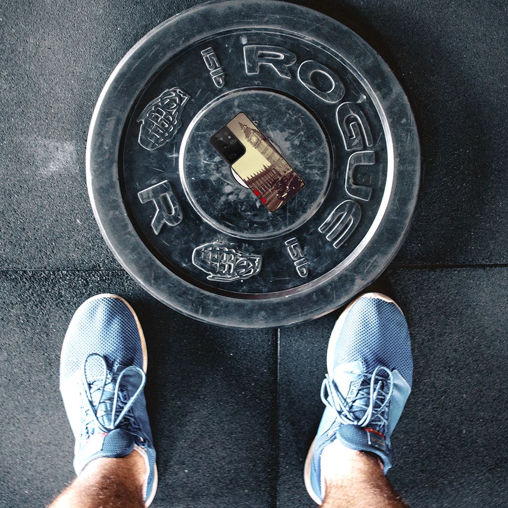 Samsung Galaxy S21 Ultra TPU Backcover Londen B2C Telecom