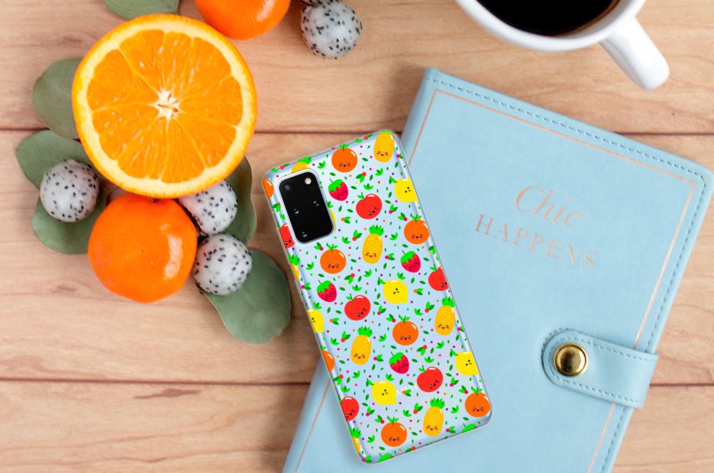 Samsung Galaxy S20 Plus Siliconen Case Fruits B2C Telecom