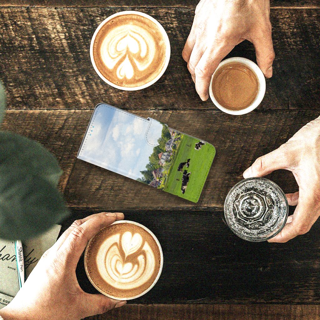 OPPO A72 | OPPO A52 Telefoonhoesje met Pasjes Koeien