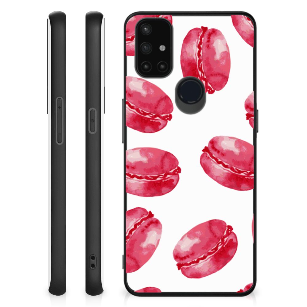 OnePlus Nord N10 5G Back Cover Hoesje Pink Macarons