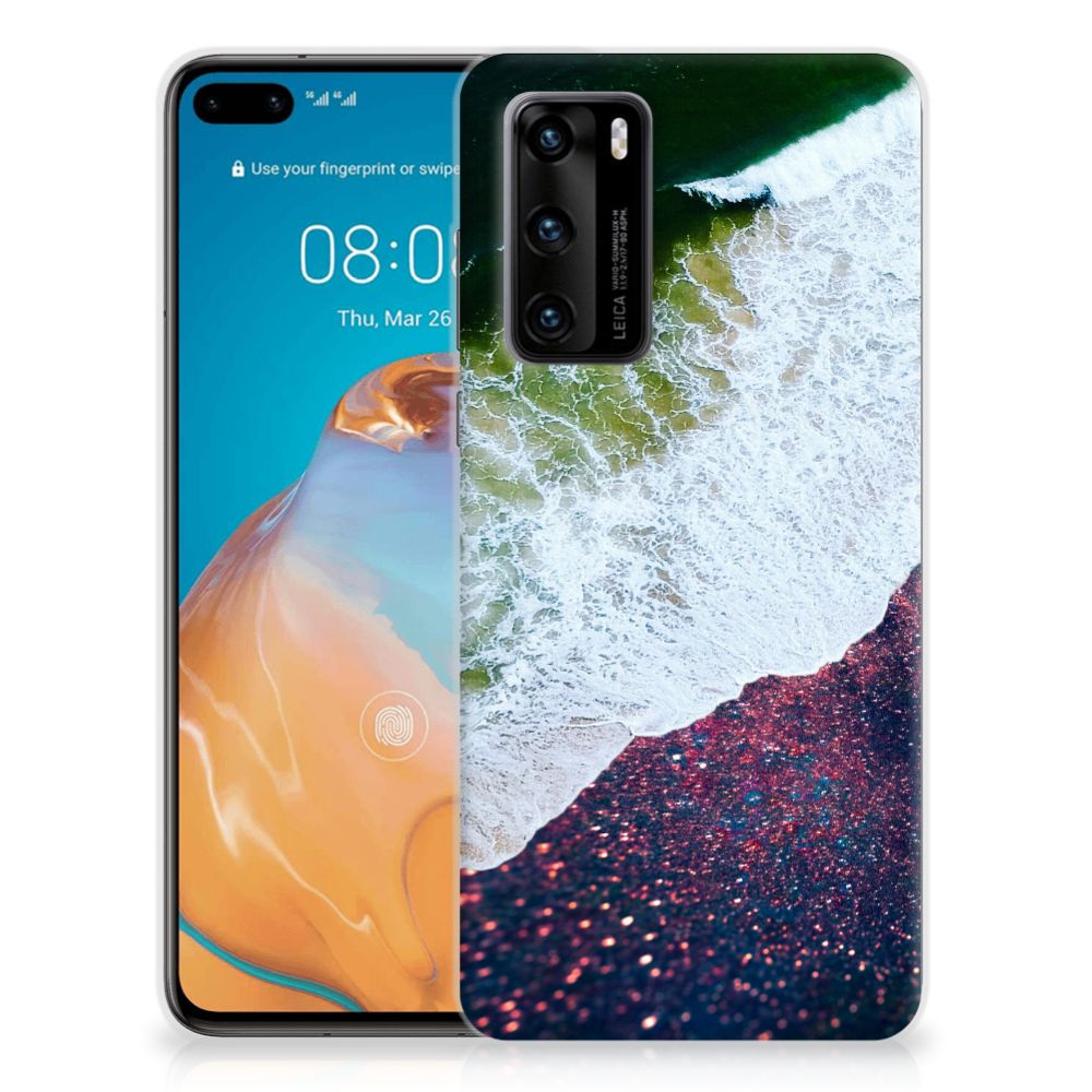Huawei P40 TPU Hoesje Sea in Space B2C Telecom
