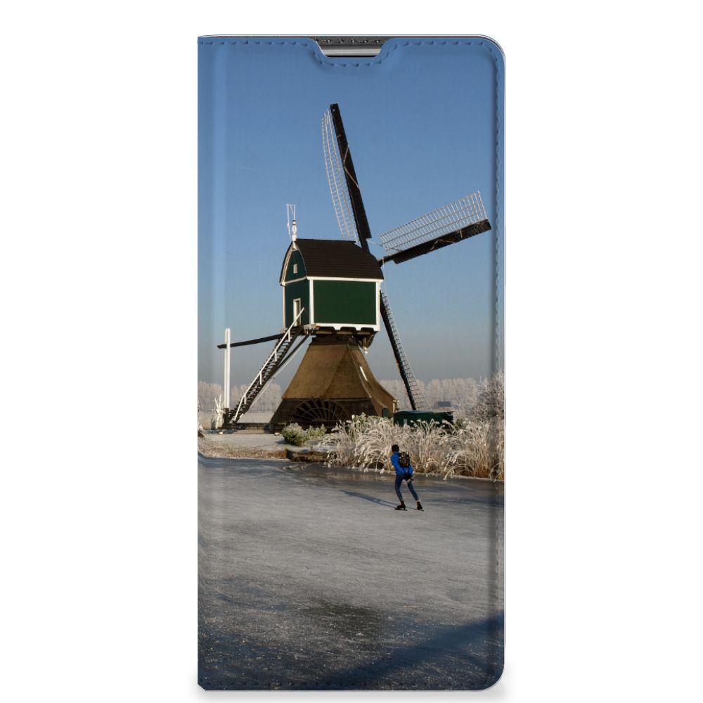 Sony Xperia L4 Book Cover Schaatsers - B2C Telecom
