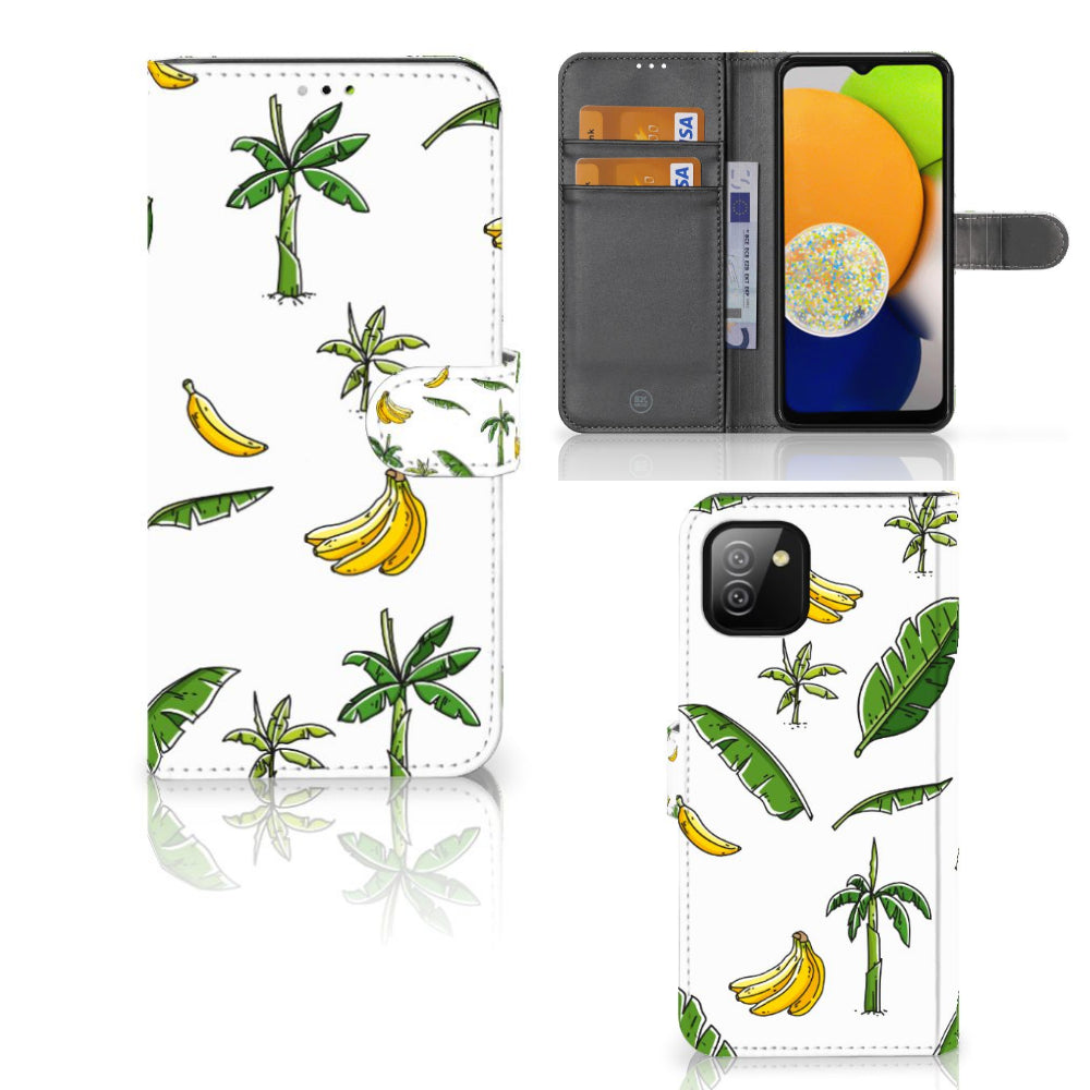 Samsung Galaxy A03 Hoesje Banana Tree