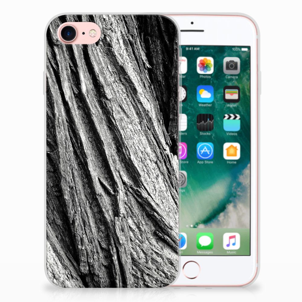 Bumper Hoesje iPhone SE 2022 | SE 2020 | 8 | 7 Boomschors Grijs