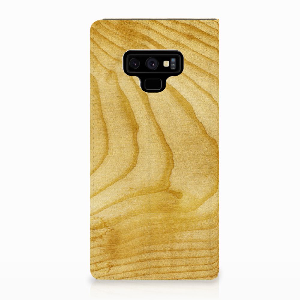 Samsung Galaxy Note 9 Book Wallet Case Licht Hout