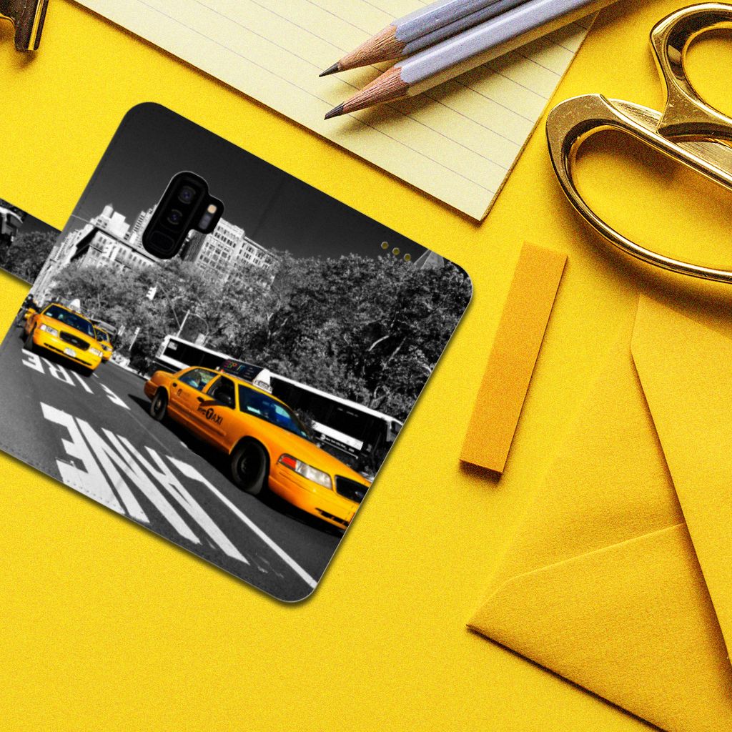 Samsung Galaxy S9 Plus Flip Cover New York Taxi