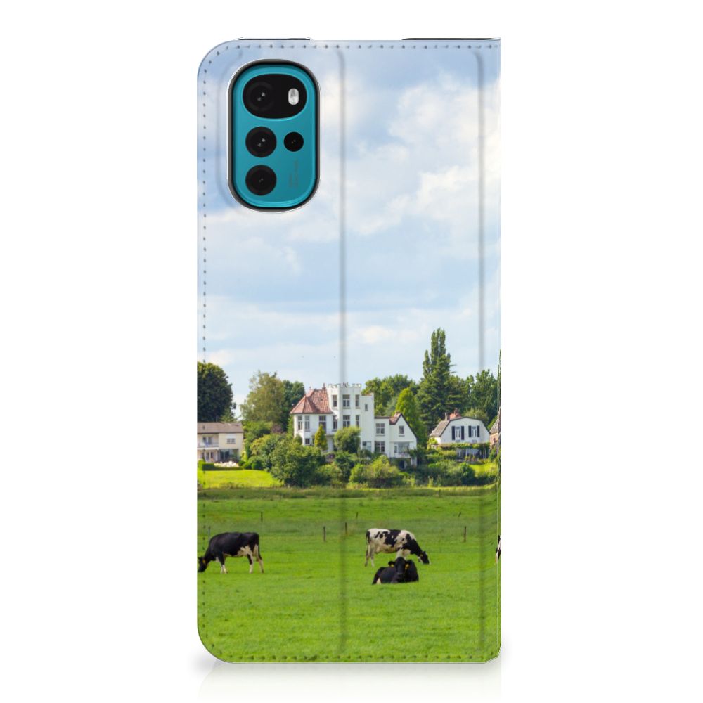 Motorola Moto G22 Hoesje maken Koeien - B2C Telecom