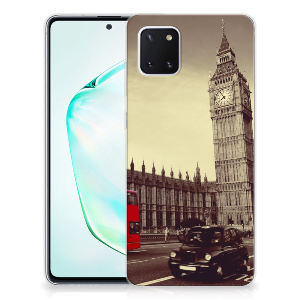 Samsung Galaxy Note 10 Lite Siliconen Back Cover Londen