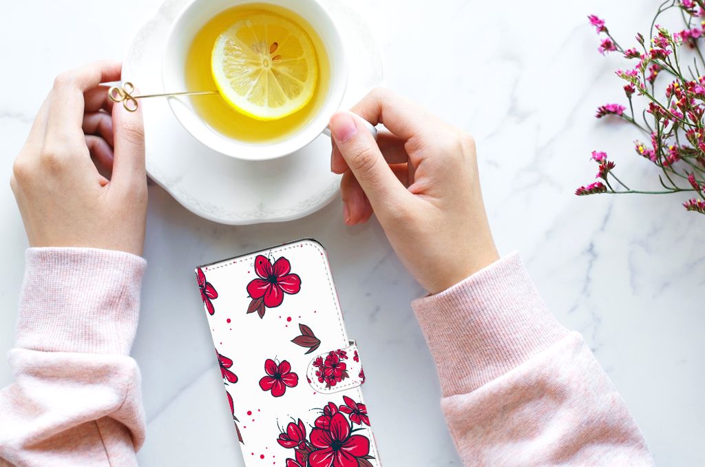 Samsung Galaxy A23 Hoesje Blossom Red