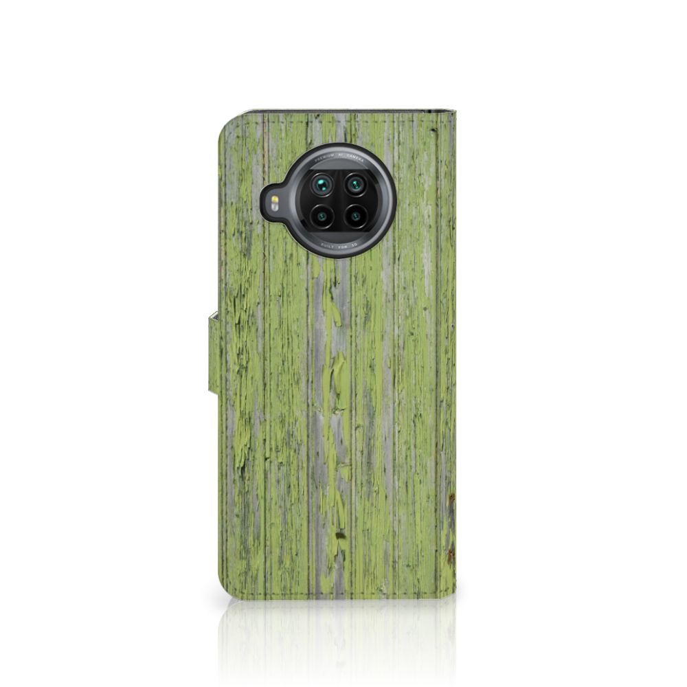 Xiaomi Mi 10T Lite Book Style Case Green Wood