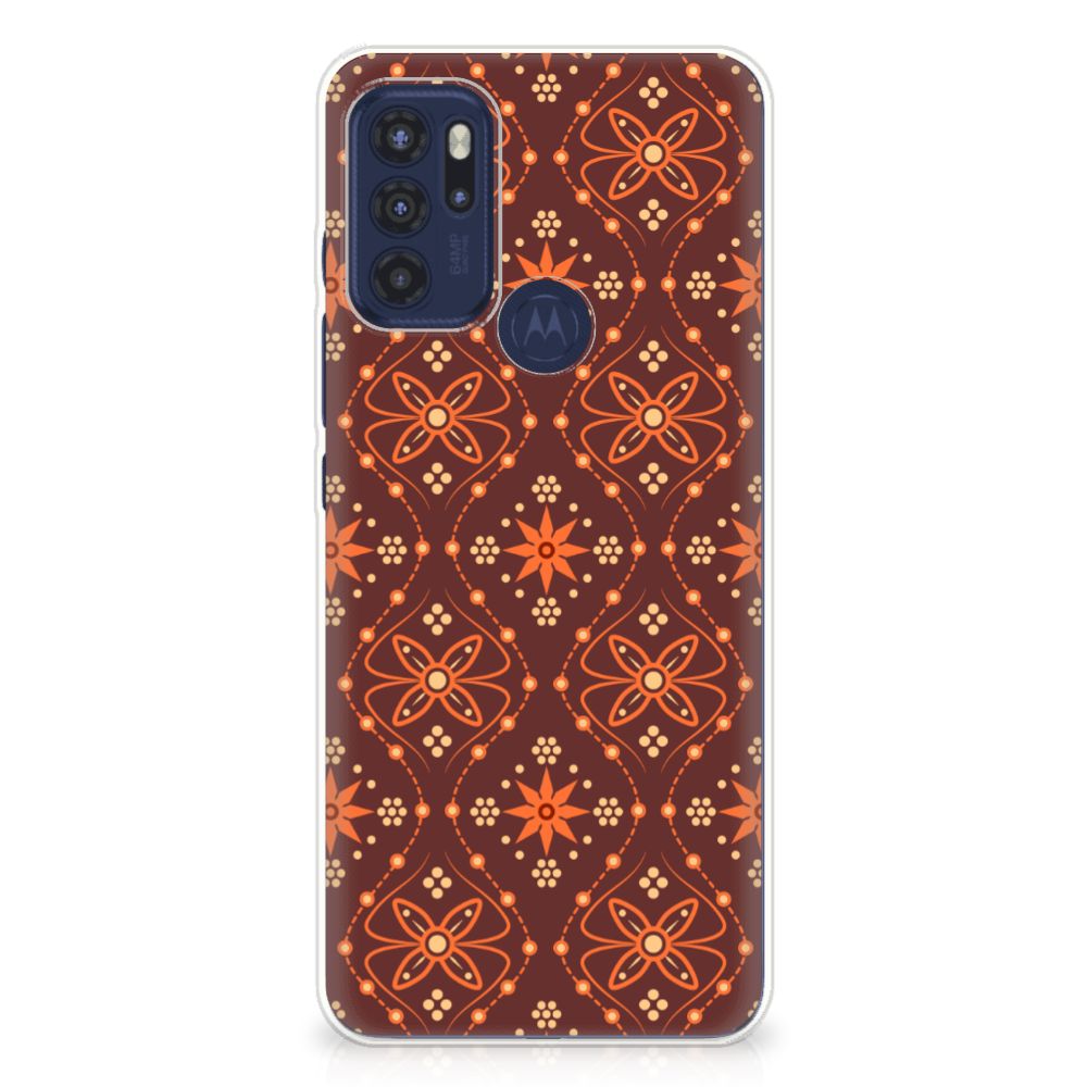 Motorola Moto G60s TPU bumper Batik Brown B2C Telecom