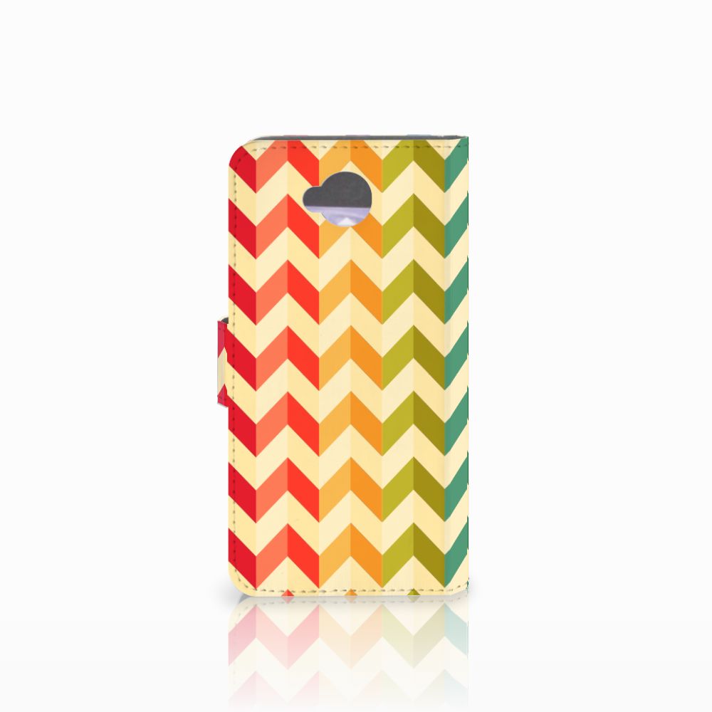 Microsoft Lumia 650 Telefoon Hoesje Zigzag Multi Color
