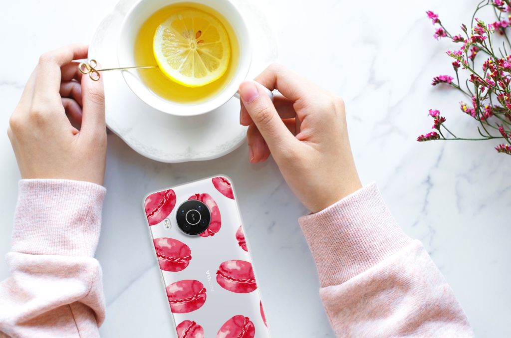 Nokia X10 | X20 Siliconen Case Pink Macarons B2C Telecom