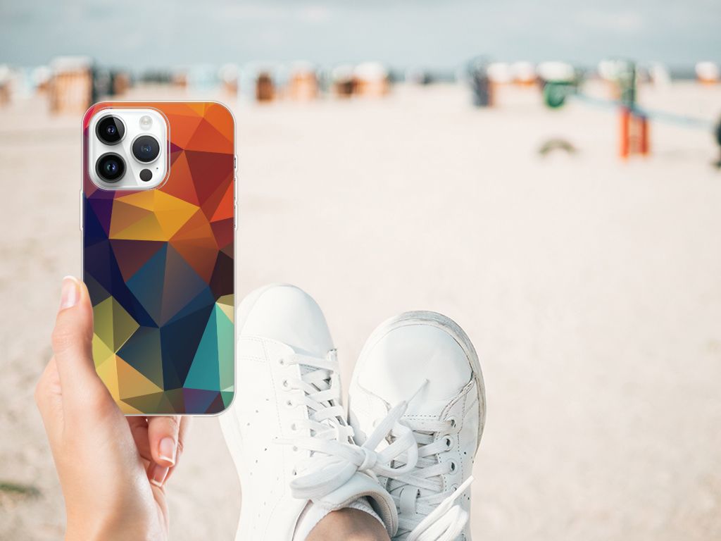 iPhone 14 Pro Max TPU Hoesje Polygon Color B2C Telecom
