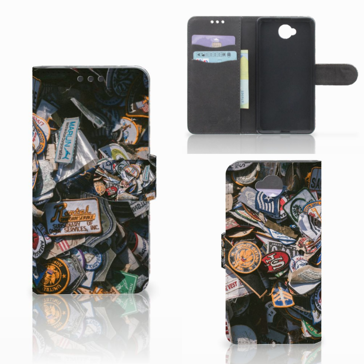 Microsoft Lumia 650 Telefoonhoesje met foto Badges