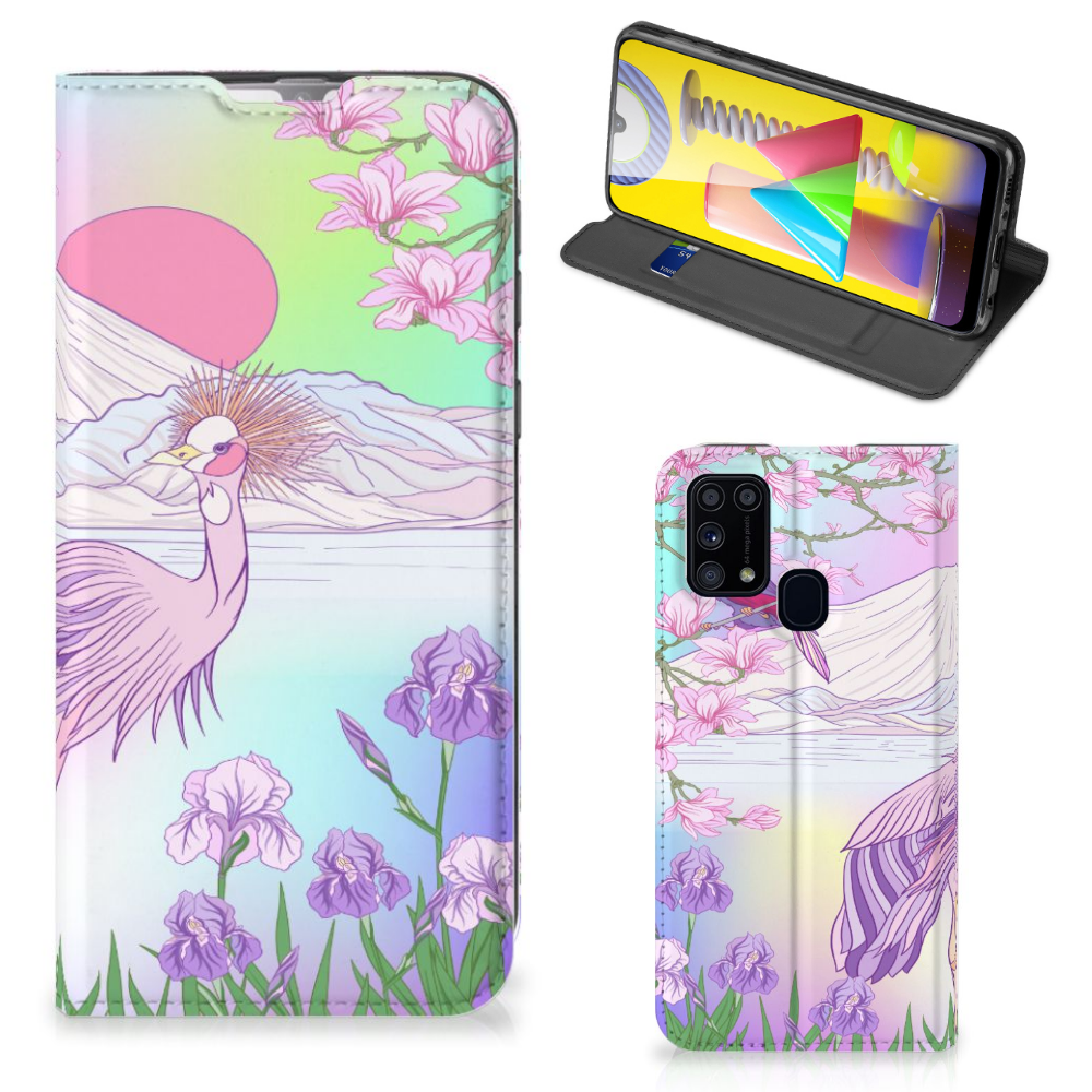 Samsung Galaxy M31 Hoesje maken Bird - B2C Telecom