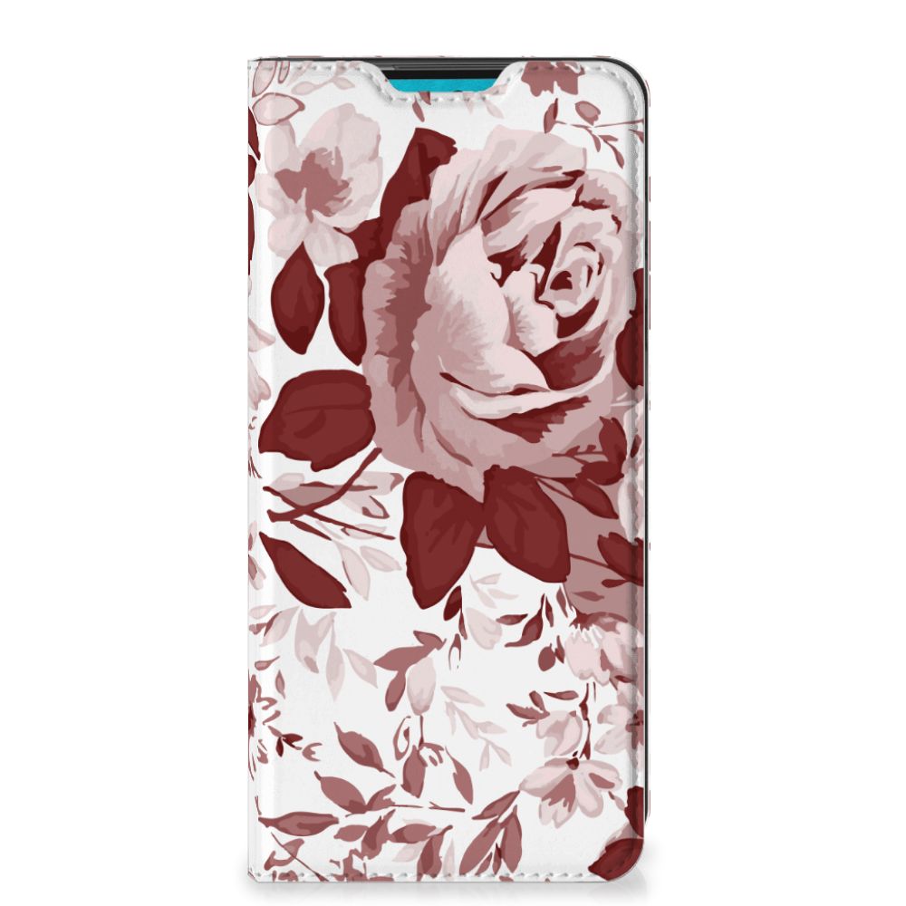 Bookcase Samsung Galaxy A73 Watercolor Flowers - B2C Telecom