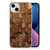 Bumper Hoesje voor iPhone 15 Plus Wooden Cubes