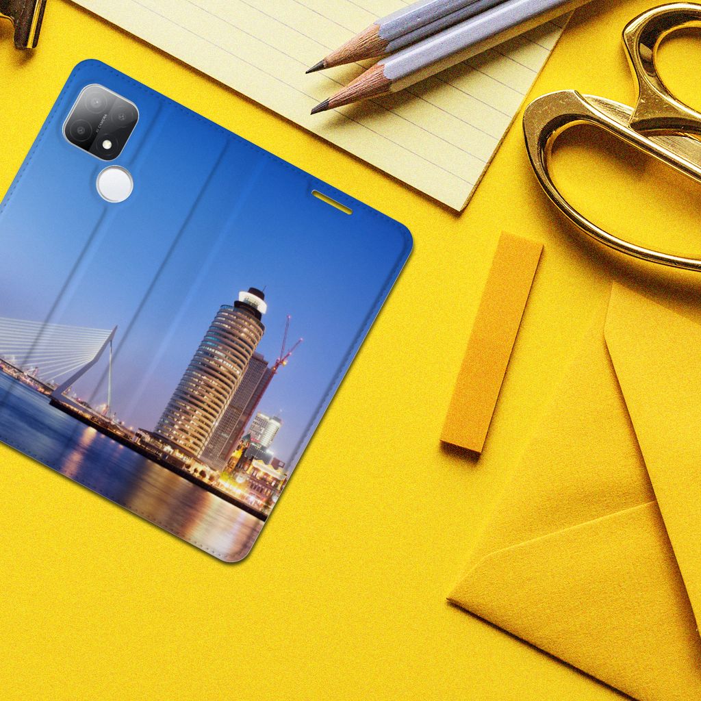 OPPO A15 Book Cover Rotterdam - B2C Telecom