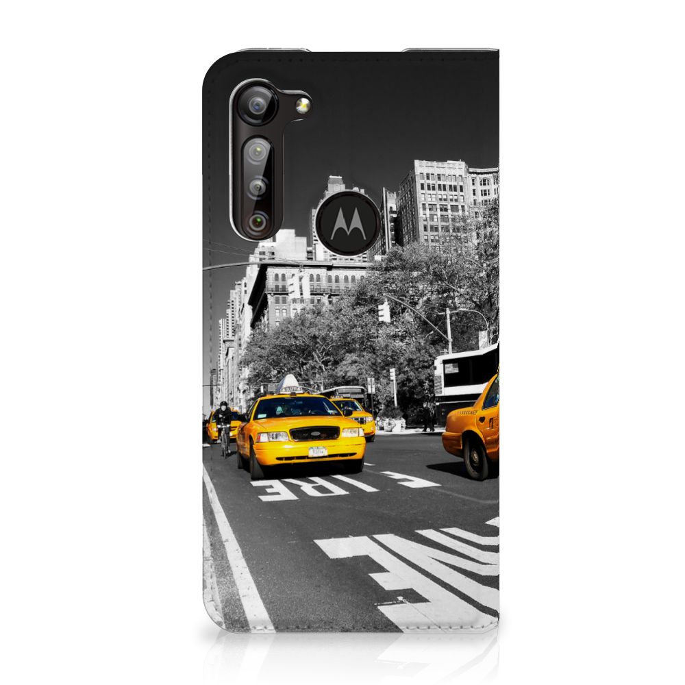 Motorola Moto G8 Power Book Cover New York Taxi - B2C Telecom