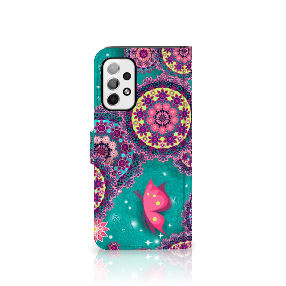 Samsung Galaxy A73 5G Hoesje Cirkels en Vlinders