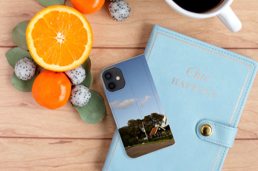 iPhone 12 Mini Book Cover Molen - B2C Telecom