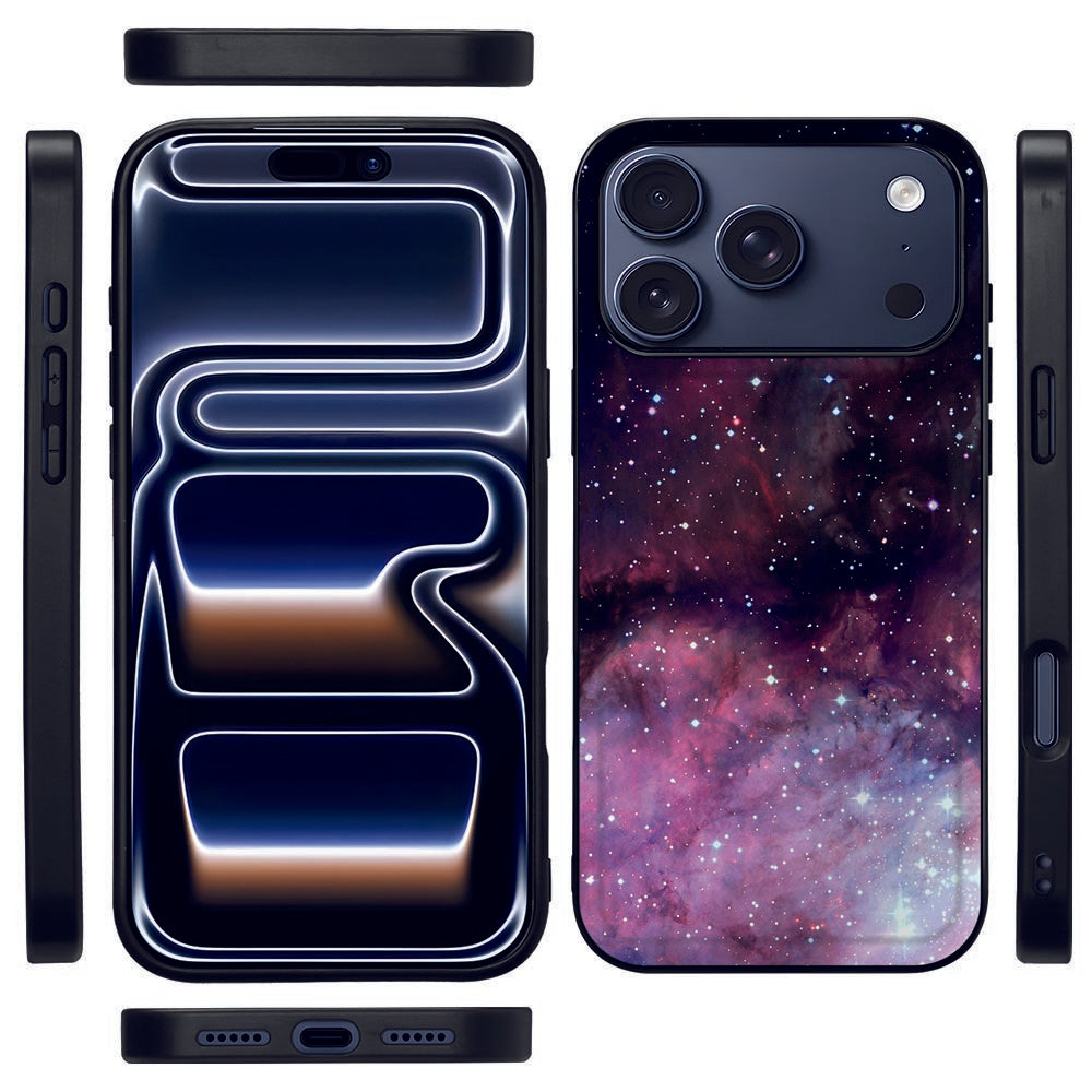 Galaxy iPhone 17 Pro Max Back Cover design futuristisch aanzicht