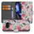 Google Pixel 10 | 10 Pro Telefoonhoesje Butterfly Roses boekhoes design vlinders rozen aanzicht