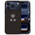 Gorilla iPhone 18 Pro backcover met bruine gorilla-illustratie op kunstleren achterkant