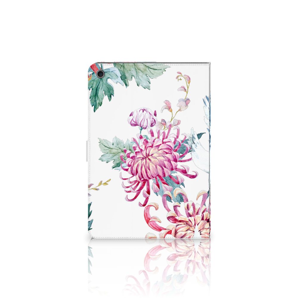 Flip Case Bird Flowers - open hoes