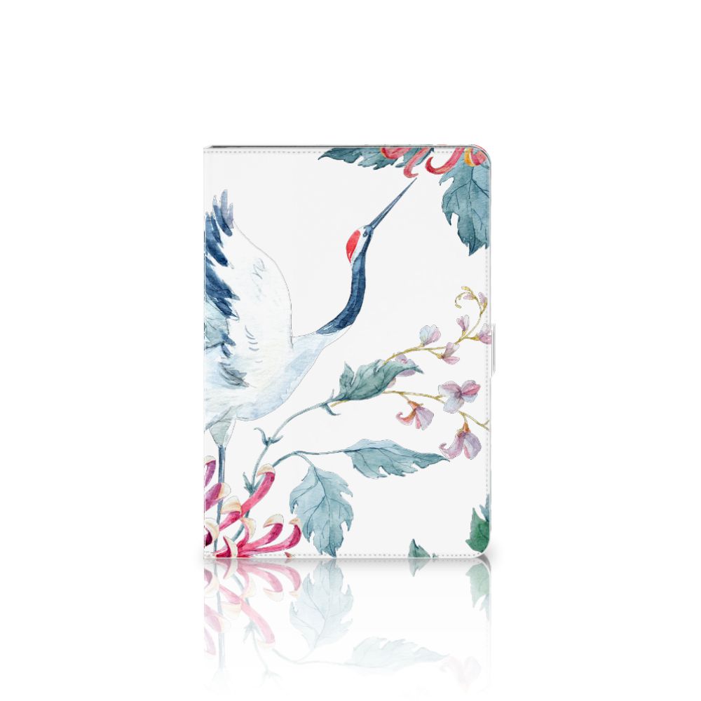 Flip Case Bird Flowers - achterkant