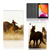 Flip Case Design Cowboy - collage met voor-, achter- en binnenkant