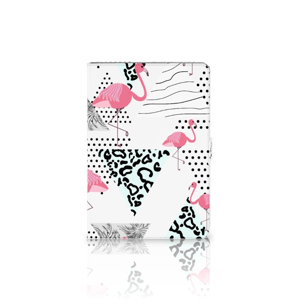 Flip Case Flamingo Triangle - achterkant