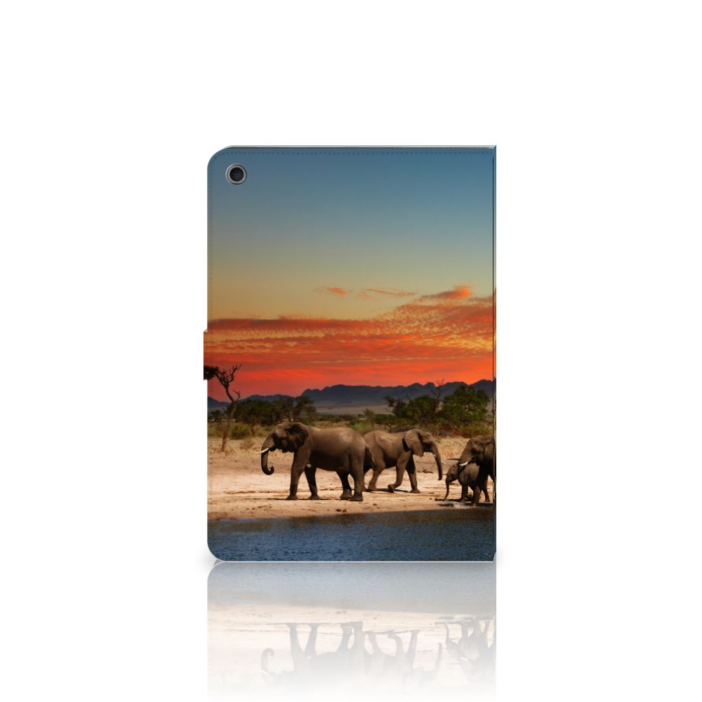 Flip Case Olifanten - open hoes