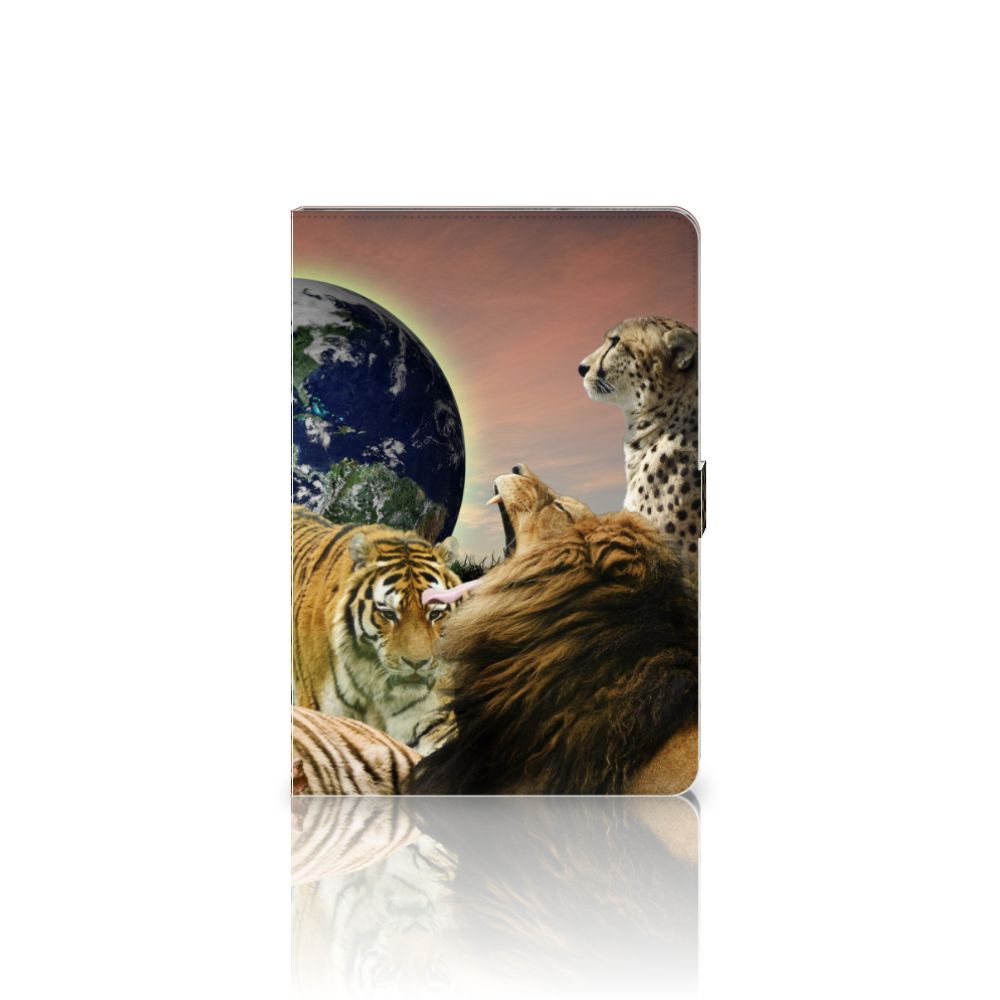 Flip Case Roofdieren - achterkant