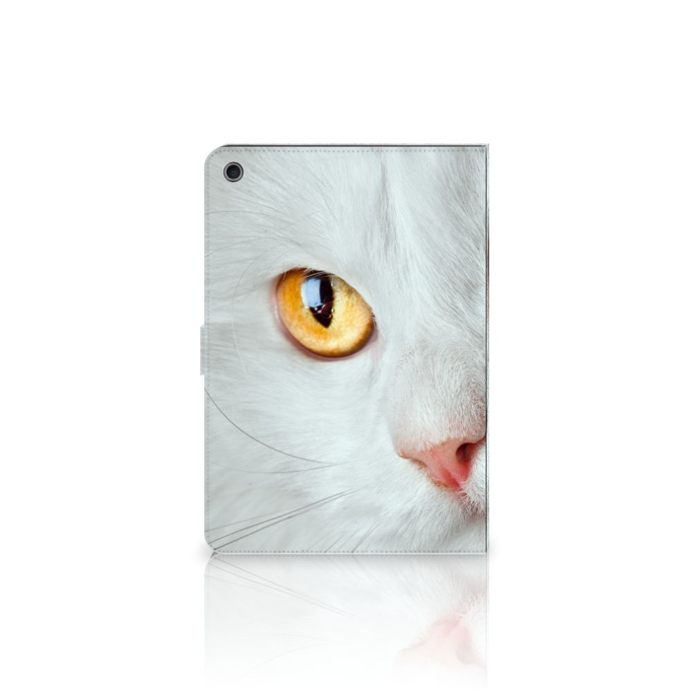 Flip Case Witte Kat - open hoes