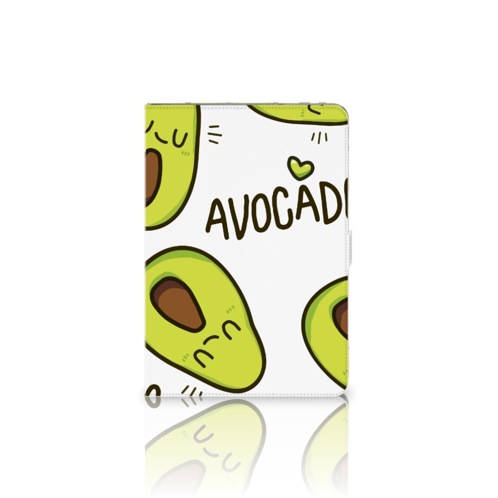 Hippe Tablet Hoes Avocado Singing - achterkant