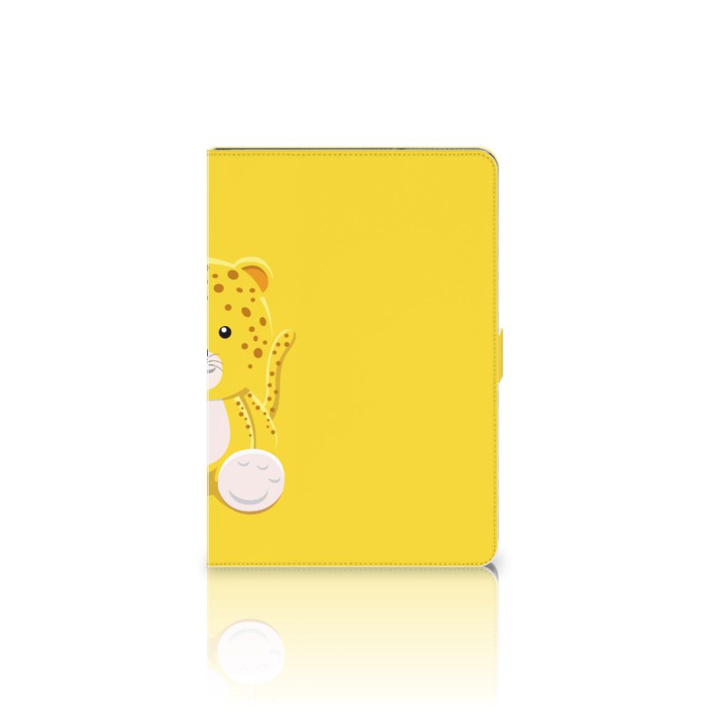 Hippe Tablet Hoes Baby Leopard - achterkant