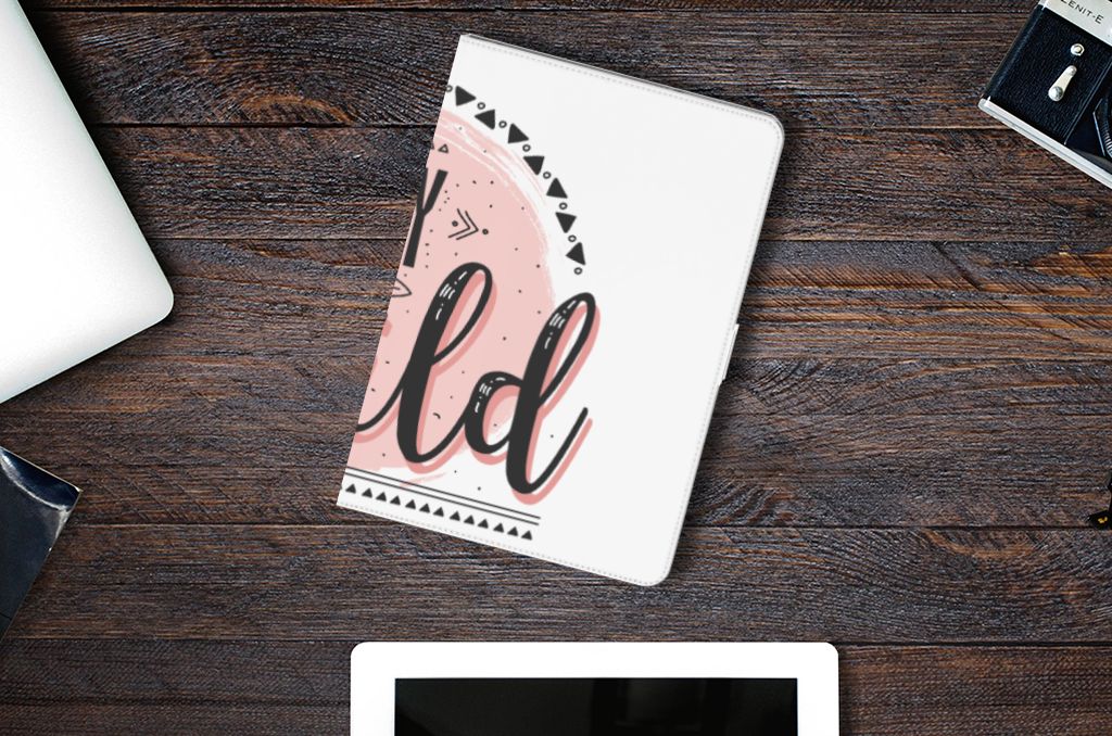 Hippe Tablet Hoes Boho Stay Wild - lifestylefoto