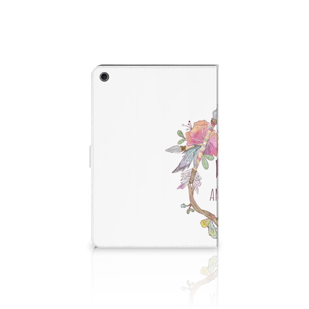 Hippe Tablet Hoes Boho Text - open hoes