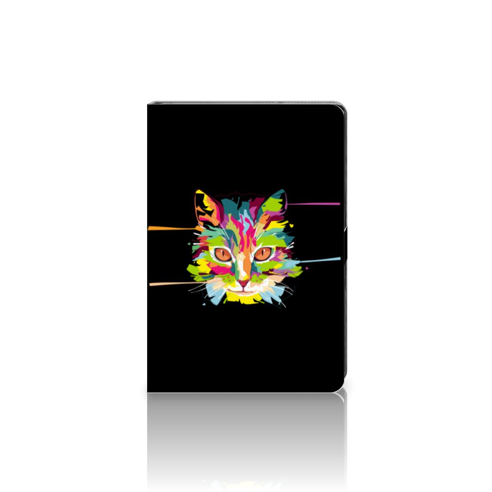 Hippe Tablet Hoes Cat Color - achterkant