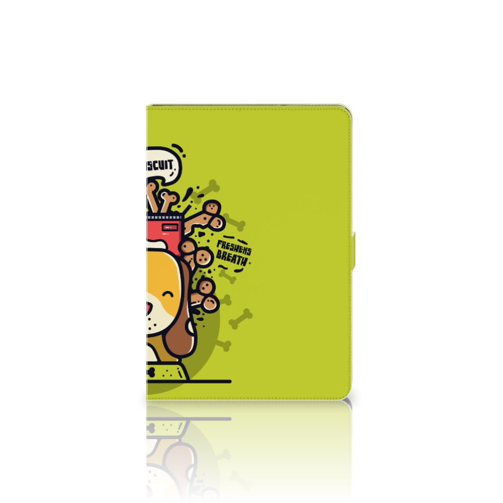 Hippe Tablet Hoes Doggy Biscuit - achterkant