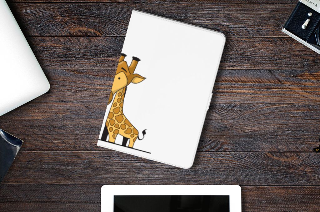 Hippe Tablet Hoes Giraffe - lifestylefoto