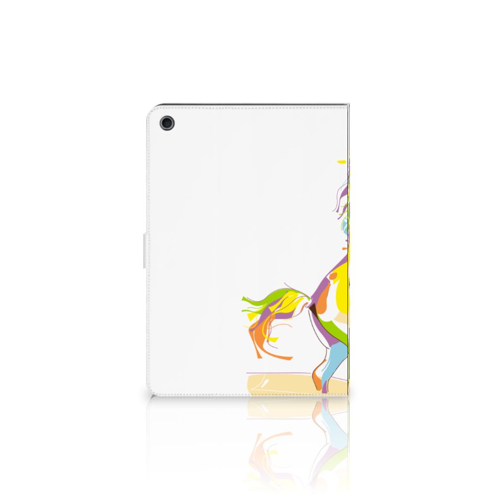 Hippe Tablet Hoes Horse Color - open hoes